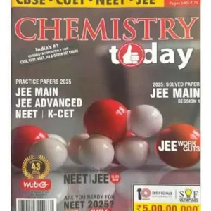 Chemistry Today March 2025 English Monthly Magazine For CBSE CUET NEET JEE Main And Advanced Exams By MTG