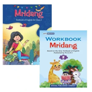 NCERT Mridang Textbook Of English For Class 2 And APC BOOKS Workbook Mridand Class 2 Based On New Textbook Of English Published By NCERT New Pattern Combo Of 2 Books