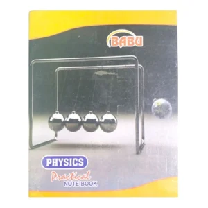 Babu Physics Practical Note Book Witn Index 120 Pages By Shukla Corporation