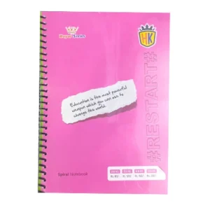 H K Restart Royal Series Spiral Note Book A4 Sizes Papers With Index