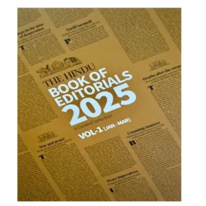 The Hindu Editorial Digest 2025 English Medium Volume 1 Jan Mar Analytical Perspectives for Competitive Exams