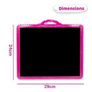 Diamond Black Board Double Sider Slate for Kids and Children Educational Plain Double Sided Educational Board for Kids Skill Development Tool Learning Toy Hard Board Slate 